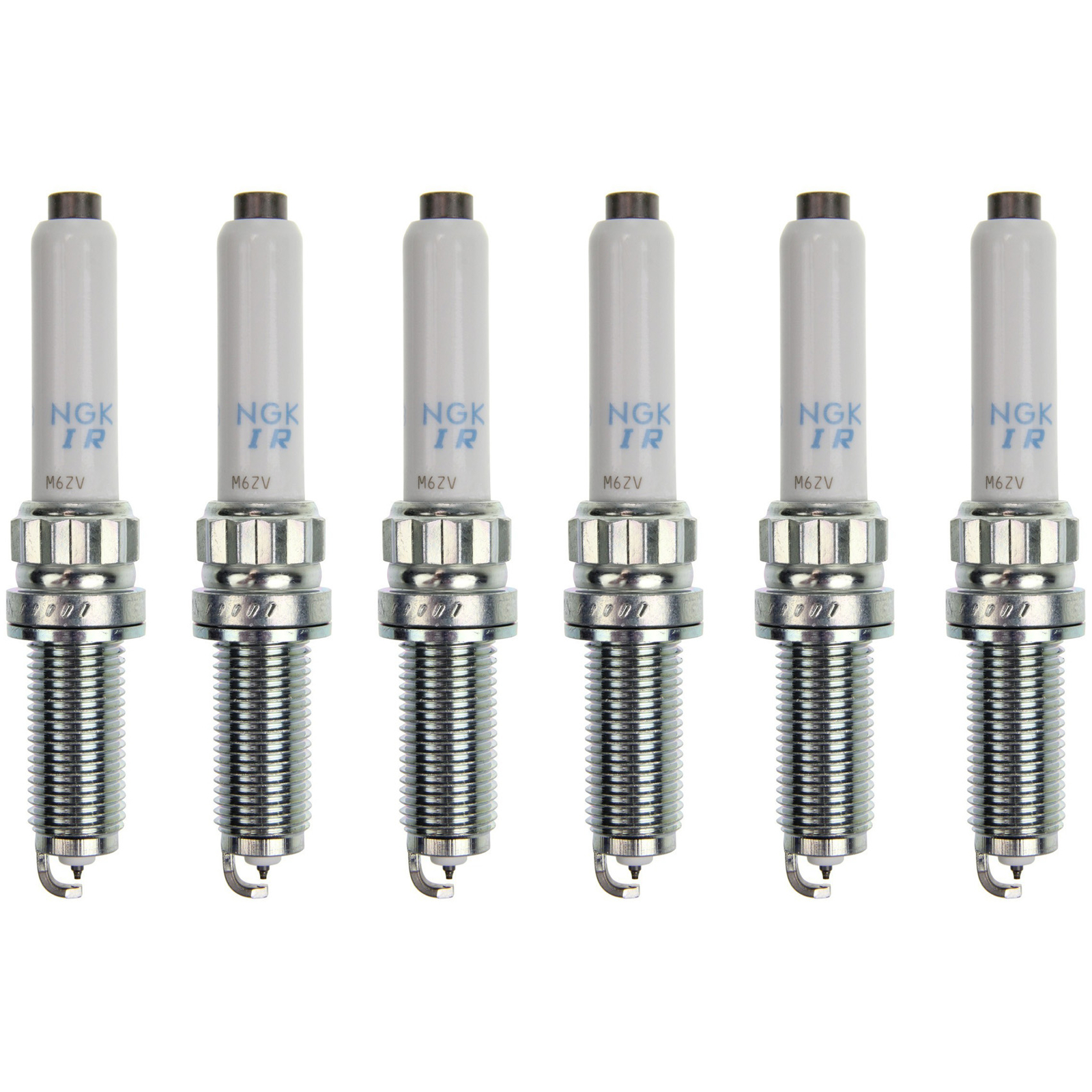 NGK OEM Laser Iridium Spark Plugs SILZKGR8B8S 94201 Set of 6 For BMW ...