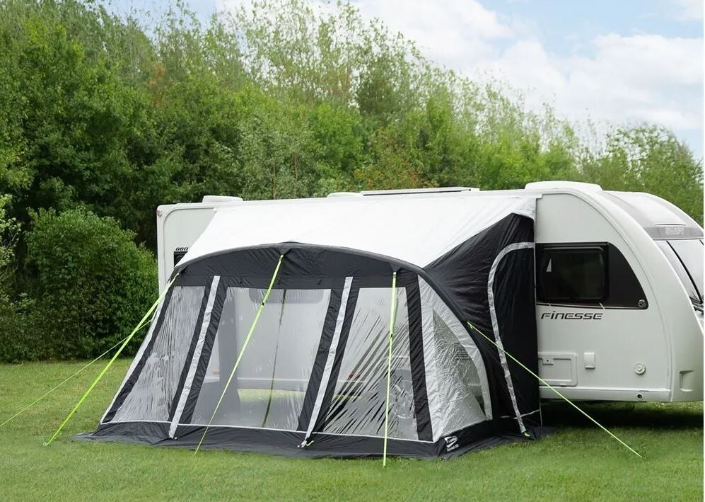 Leisurewize Baywatch 390 AIR Inflatable Caravan Porch Awning With Pump LWA47
