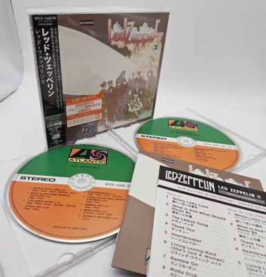 LED ZEPPELIN Led Zeppelin   Japan 2014 Remaster Deluxe Edition 2CD WPCR 15689/90