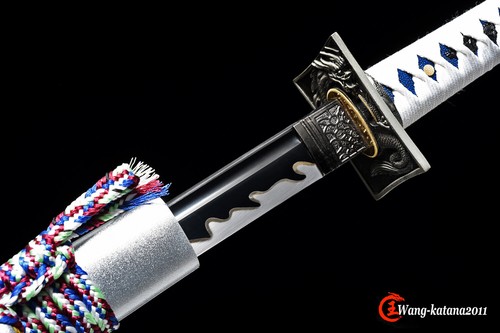 Espada Recta Ninjato 1095 Acero al Carbono Japonesa Ninja Fulltang - Imagen 6 de 12