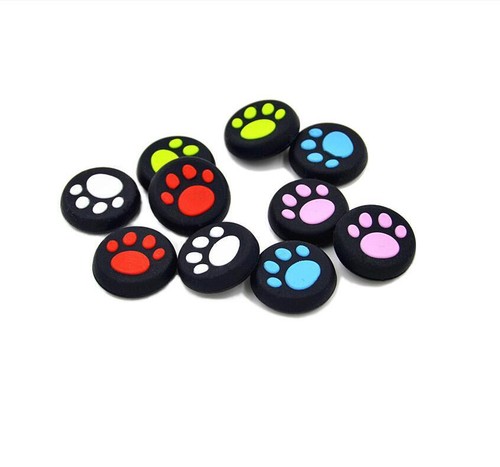 100 x Grip Cap Cover Thumb Stick For PS5 PS4 PS3 Xbox 360 One Cat Paw Claw - Picture 10 of 43