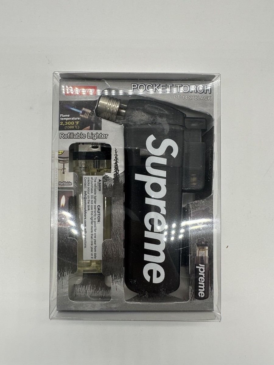 シュプリーム　Supreme Pocket Torch BLACK Supreme / Soto Pocket Torch Black