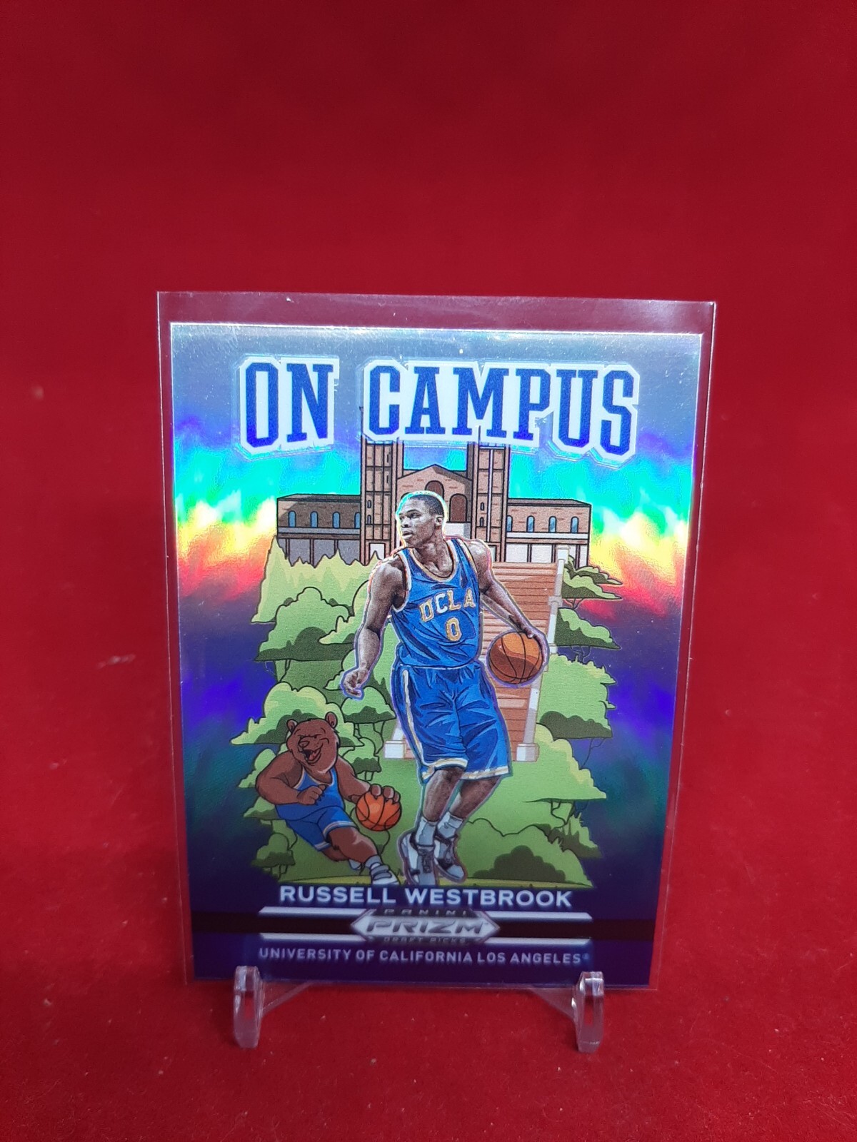 2021 prizm draft picks basketball Russell Westbrook On Campus SSP
