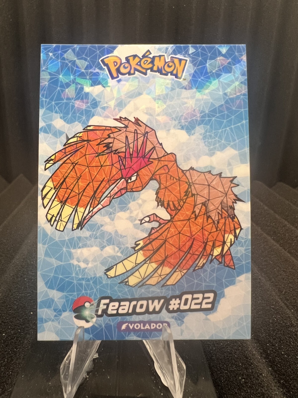 Fearow #22 - Cracked Ice Holo - Crystal Collection 2024 - Pokemon Card
