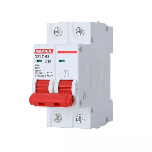 AC Circuit Breaker Solar 220-380V 2Pole Double MCB Mini 10A 16A 20A 25A 63A AU - Picture 10 of 25