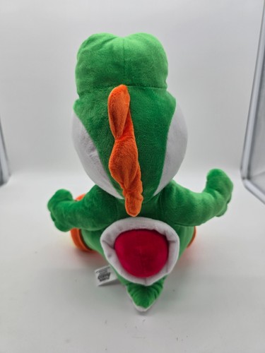 Super Mario Nintendo San-ei collection Green Yoshi Plush Stuffed Animal 11" - Picture 6 of 7