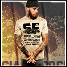 Special Forces Operations Airborne Infantry Combat Vet Tee