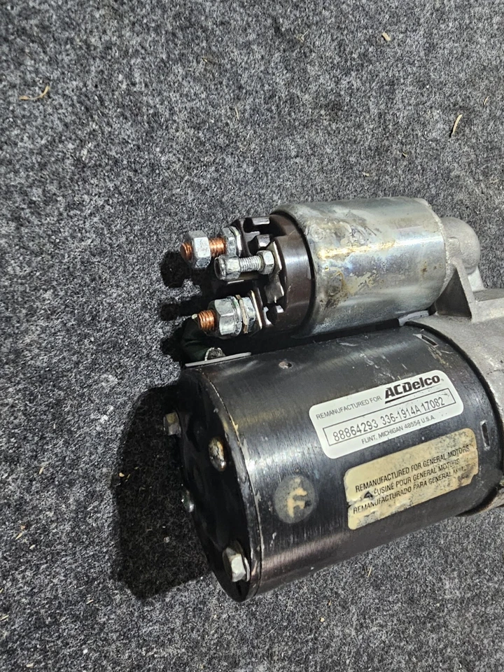 06-11 DTS LUCERNE 05-10 STS 06-09 XLR 05-09 SRX AC DELCO NORTHSTAR 4.6L STARTER - Image 3 of 4