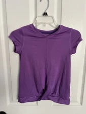 Girls M 7-8 Champion Athletic Shirt Top Shirt Shirt Sleeve Exercise Yoga Gym