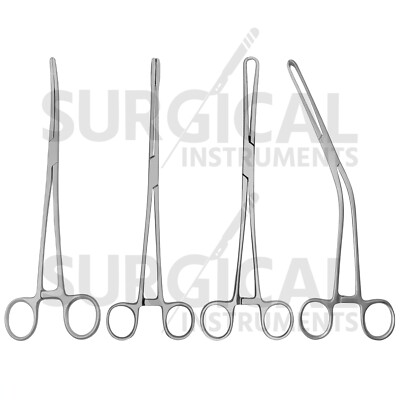 Juego Instrumental Ginecología Acero Inoxidable Juego De 8 Instrumentos Quirúrgicos De Urología/ginecología - Acero Inoxidable Grado Alemán - Fabricado En Pakistán Burt Munro