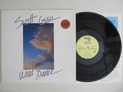 Scott Cossu   Wind Dance LP Vinyl piano  (world) Jazz New Age DE 1981 NM cleaned