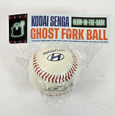 [SENGA ボブル]ニューヨーク・メッツ 球場限定 KODAI SENGA GHOST FORKBALL BASEBALL GLOW IN THE DARK NEW YORK METS