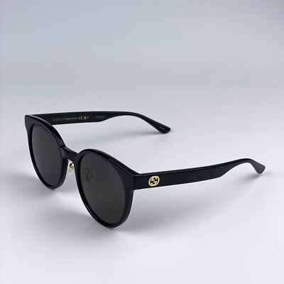 Gucci Women Sunglasses Black Grey Polarized Oval GG1339SK  display picture 3