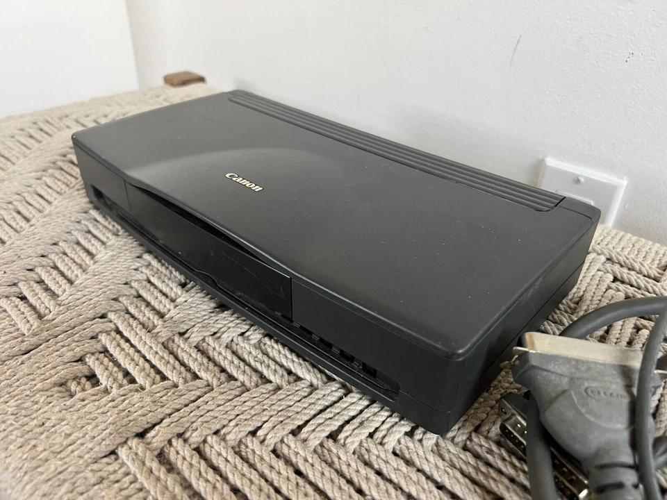 🍊Canon Color Bubble Jet Portable Printer Head | Model BJC-80 NO POWER CORD - Image 3 of 4