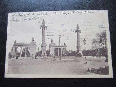 Postcard Berlin Charlottenburg New Charlottenburg Bridge around 1912