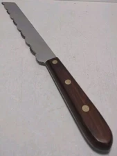 Vintage Dexter Bread Knife Super Stainless Serrated Blade