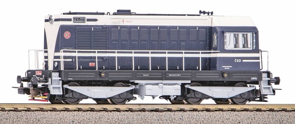 Piko H0 52429 - Sound-Diesellok Br T 435 Csd Iv, Inkl. Sound-Dec., Ac Neuware-image