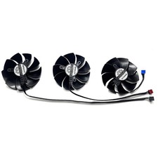 1 Set Graphics Card Cooling Fan for HEVGA RTX3070 3070ti 3080 3080TI XC3