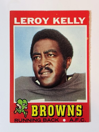Leroy Kelly #157 1971 Topps card