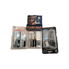 Vintage Sylvania and GE Flash Bar and Flash Bar II and Flip Flash II LOT