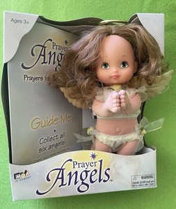 New MGA Prayer Angels Doll Guide Me Prayers For Little Angels Says 2 Prayers