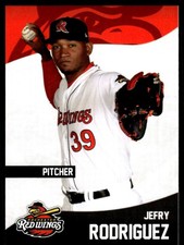 2022 Jefry Rodriguez Choice Minor League Rookie Rochester Red Wings