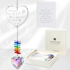 Dog Memorial Gifts for Loss of Dog, K9 Pet Crystal Suncatcher, Pet...