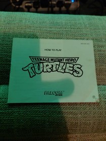 VINTAGE NINTENDO ENTERTAINMENT SYSTEM NES TEENAGE MUTANT HERO TURTLES GAME BOXED