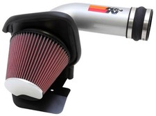 K&N for 11 Ford Taurus SHO 3.5L V6 Silver Typhoon Cold Air IntaKe