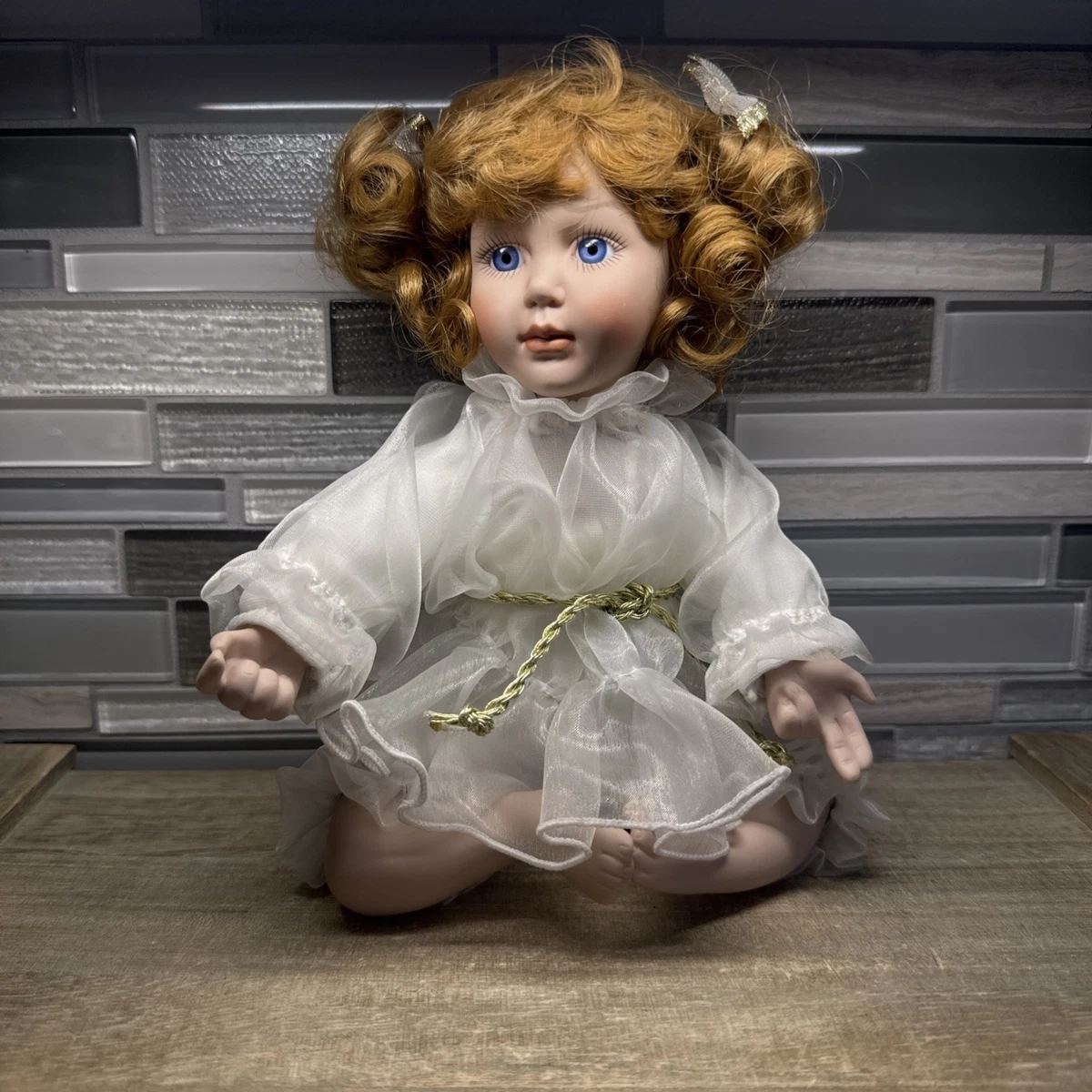 Porcelain Caucasian Licensed Reproduction Antique Dolls & Doll