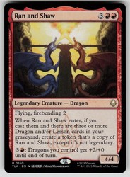 Ran and Shaw #150/447 Avatar: The Last Airbender MTG Rare