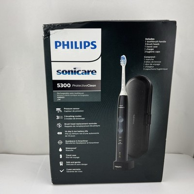 未開封PHILIPS sonicare 5300protective Clean Philips Sonicare ProtectiveClean 5300 Rechargeable Electric