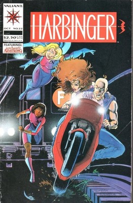 VALIANT COMICS HARBINGER #22 (1993) 1ST PRINT VG