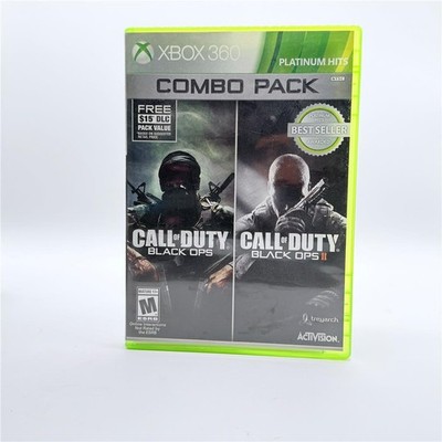 Call of Duty: Black Ops 1 & 2 (Microsoft Xbox 360, 2015)
