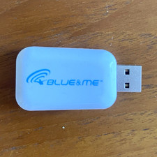 Blue&Me media player usb adapter/ Charger, 1-Port USB Plug-In Adapter 5V White