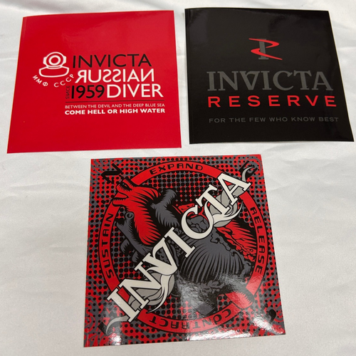 Invicta Stickers (10) - Picture 2 of 3