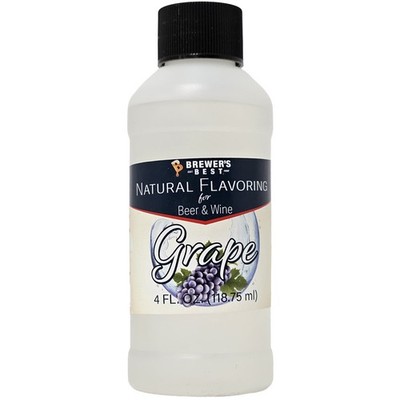 Brewer's Best Natural Grape Beer and Wine Fruit Flavoring