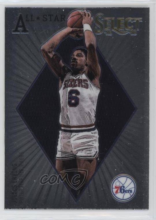 2012-13 Panini Select All-Star Selections Julius Erving #23 HOF