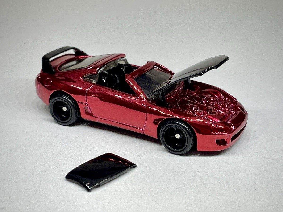 Hot Wheels RLC 1997 Toyota Supra CUSTOM MADE Spectraflame RED ONLY