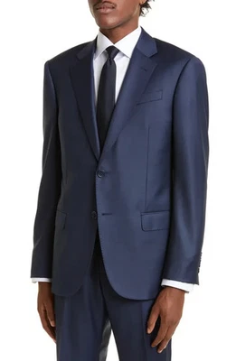 EMPORIO ARMANI G Line Suit JACKET, Solid Blue, Size 48 R (58 EU) - NWOT - Image 1 of 4