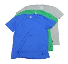Polo Ralph Lauren Men's Green-Blue-Gray Classic Fit Crew-Neck 3 Pack T-Shirt