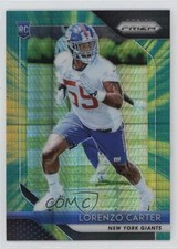2018 Panini Prizm Rookie Hyper Prizm 31/275 Lorenzo Carter #262 uk2