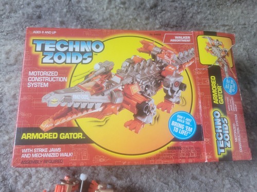 KENNER TECHNO ZOIDS ARMORED GATOR IN OVP! Vintage Spielzeug Dino 1994 - Bild 3 von 5