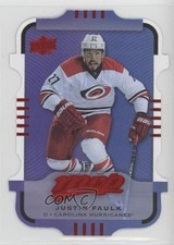 2015-16 Upper Deck MVP Purple - Level 1 Colors & Contours Justin Faulk #17 4vc