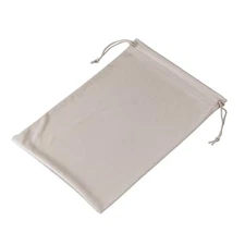 Ski Goggle Bag - Microfiber Snow Goggles Case Sleeves Drawstring Light Gray