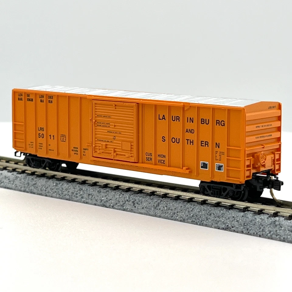 MTL Raleigh Rails N Scale Laurinburg Southern 50ft SD Boxcar 3 Pack Special Run - Image 4 of 4