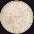 1896 AU Morgan Silver Dollar, 90% Silver