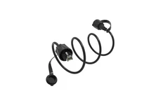 Cat6 Outdoor FTP Ethernet Patch Cable with Dust Cap, Black, 10ft