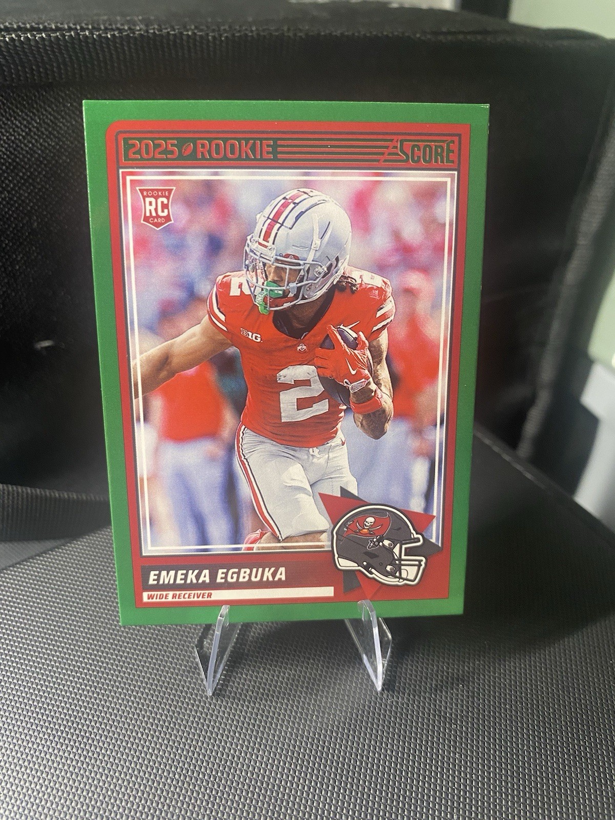 2025 Score - Rookies Emeka Egbuka #2 Green (RC)