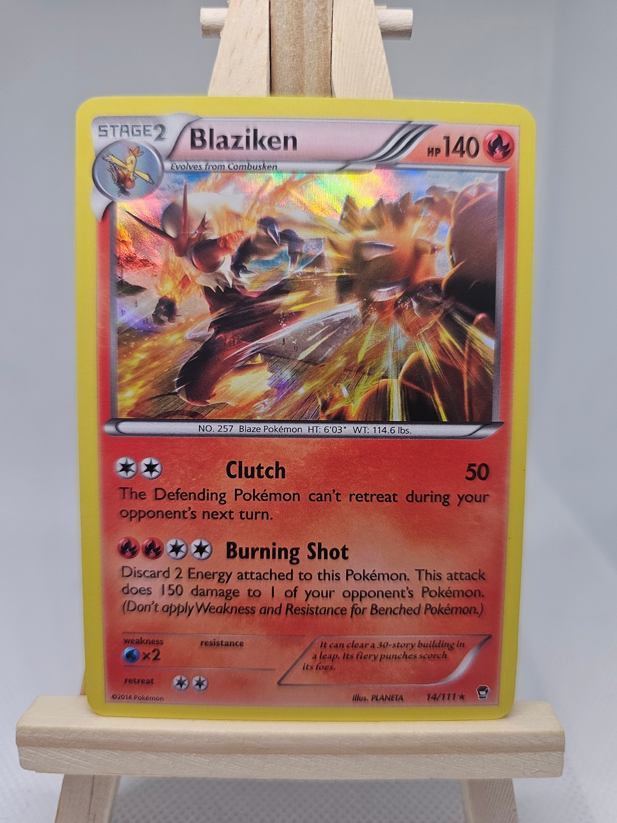 Blaziken (Holo) - 14/111 XY Furious Fists - LP